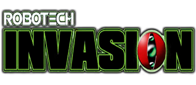 Robotech Invasion title screen for Playstation 2